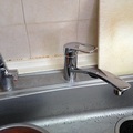 キッチン水栓水漏れとノブ破損